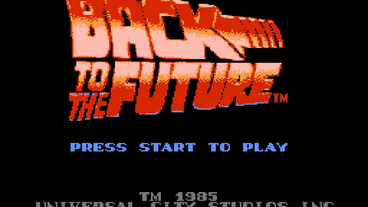 Back to the Future (NES) Playthrough