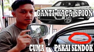 Cara membuat kaca spion mobil,mudah,murah & seperti asli!!