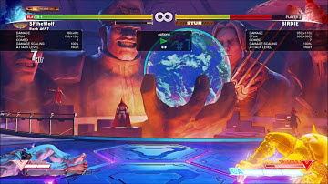 SFV - Ryu 859 damage dizzy combo vs Birdie