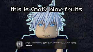 the blox fruits clone with gojo satoru (second piece)
