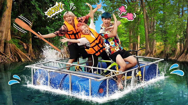 ผจญภัยในแม่น้ำด้วยจักรยาน!? สู้แรงน้ำไม่ไหว..ไหลไปไกลต้องทิ้งเรือDIYไว้ข้างทาง!