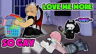 Reacting to Roblox Story I| Roblox gay story 🏳️‍🌈|| BE MY PET!