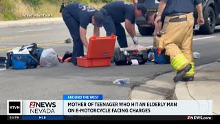 Mother of teen who hit elderly man with his E-Bike is now facing charges
