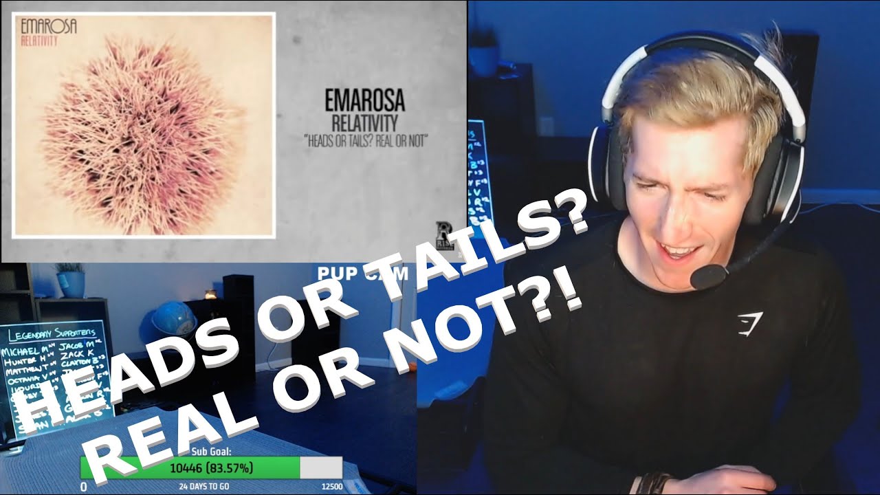 Chris REACTS to Emarosa Heads or Tails? Real Or Not? YouTube