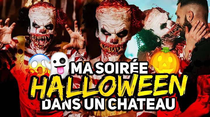 MA SOIRÉE D'HALLOWEEN DANS UN CHÂTEAU
