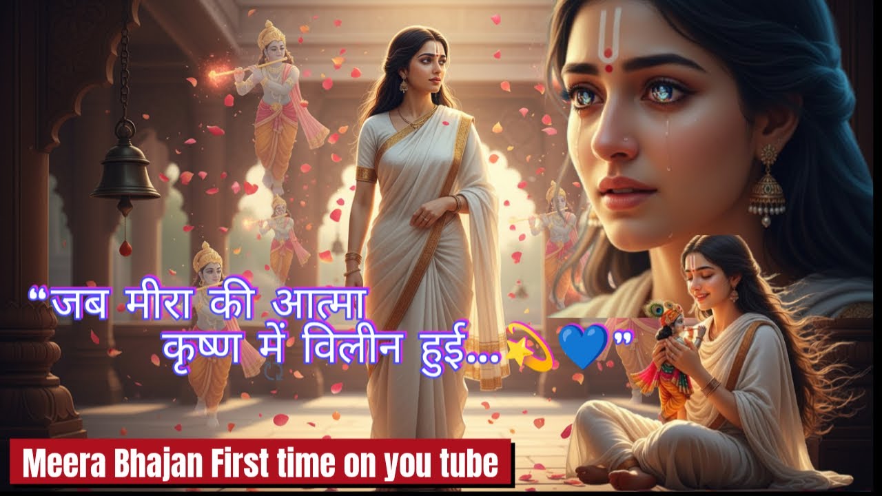मैं देखु जिस ओर सखी री देखु तुझको सावरिया | Heart Touching Meera Bhajan 2025 | Meera Bhajan Visuals”
