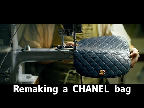 CHANEL remake】Remake the interior of a shoulder bag in a
