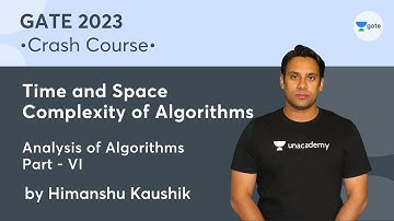 Crash Course on Time & Space Complexity of Algorithms | Analysis of Algorithms Part - VI | Himanshu