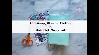 (Monthly) Mini Happy Planner Kit in Hobonichi Techo