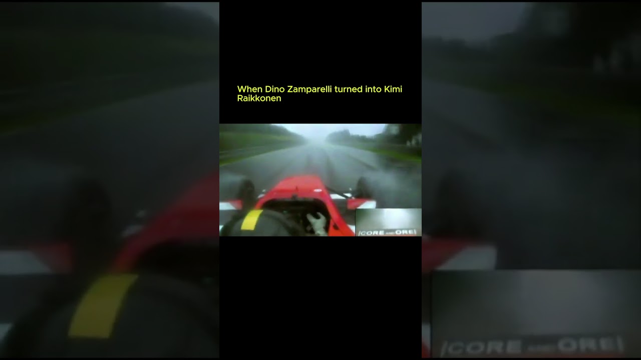 When Dino Zamparelli turned into Kimi Raikkonen