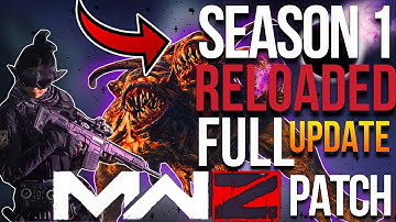 MW3 Zombies - Season 1 Reloaded Update! Patch Notes and changes.