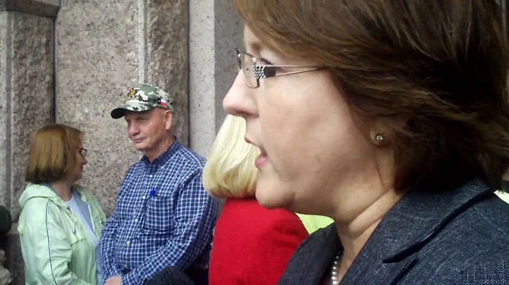 Debra Medina Interviewed By Fox News At Austin Tea...