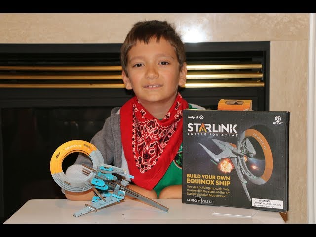 Starlink: Battle For Atlas Spaceship Puzzle – 43-teiliges 3D-Modell Zum Selbstbauen Ab 8