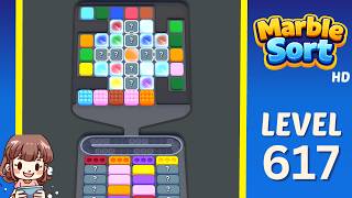 Marble Sort Level 617 Solution Walkthrough