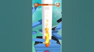 Stack Ball Gameplay || Level 35 || #shorts #ytshorts #trendingshorts