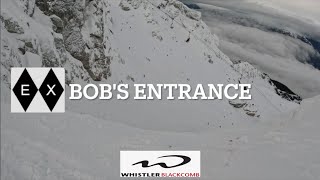 Whistler Blackcomb: Bob's Entrance (Into Whistler Bowl)