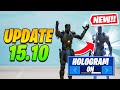 NEW V15.10 Update! Hologram NPCs, Charged Shotgun &amp; Settings - Fortnite Creative