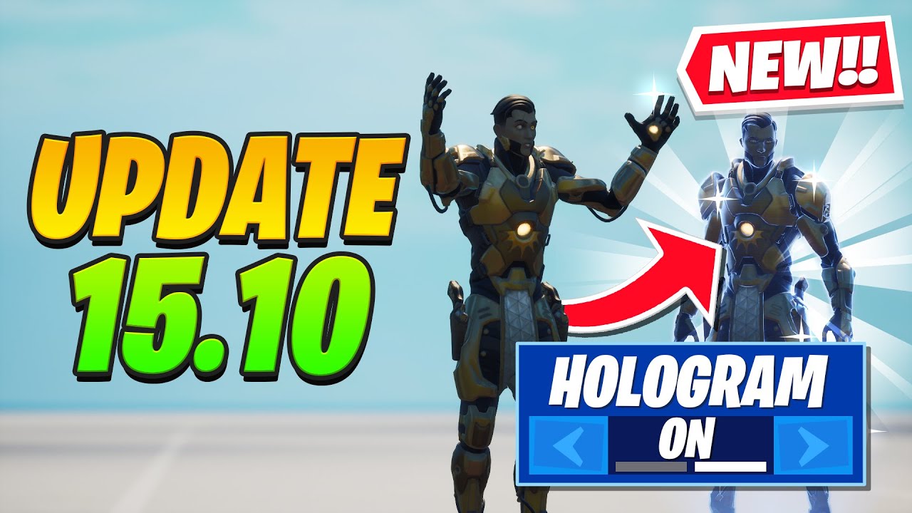 NEW V15.10 Update! Hologram NPCs, Charged Shotgun & Settings - Fortnite Creative