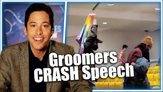 Protestors CRASH Michael Knowles College Speech