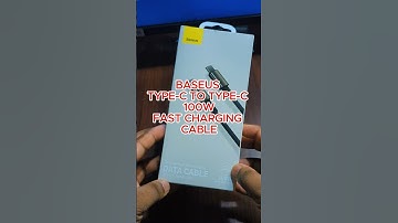 Is this the best Baseus Type C cable? #baseus #fastcharging #typeccable
