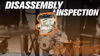 KTM/Husqvarna/GASGAS 250/350 Engine Rebuild | Part 2 Top End Disassembly & Inspection