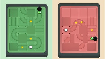 Roll The Ball Snooker Puzzle Game - IQ Test Slide Box Puzzle Game - Android Gameplay #2