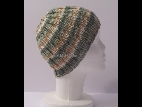 How to Decrease a Ribbed Hat [Re-Uploaded]