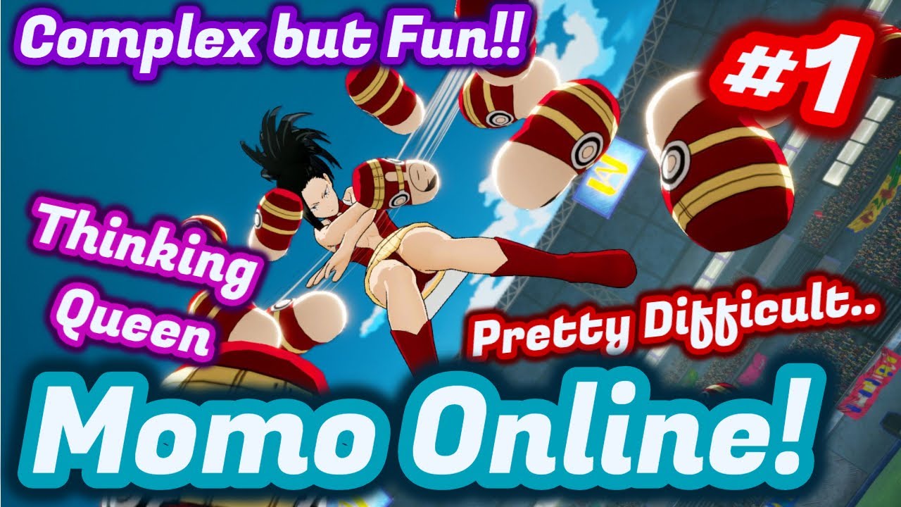 Momo Online Part 1! My Hero Ones Justice 2 Momo yaoyorozu gameplay pro combos high level advanced jk