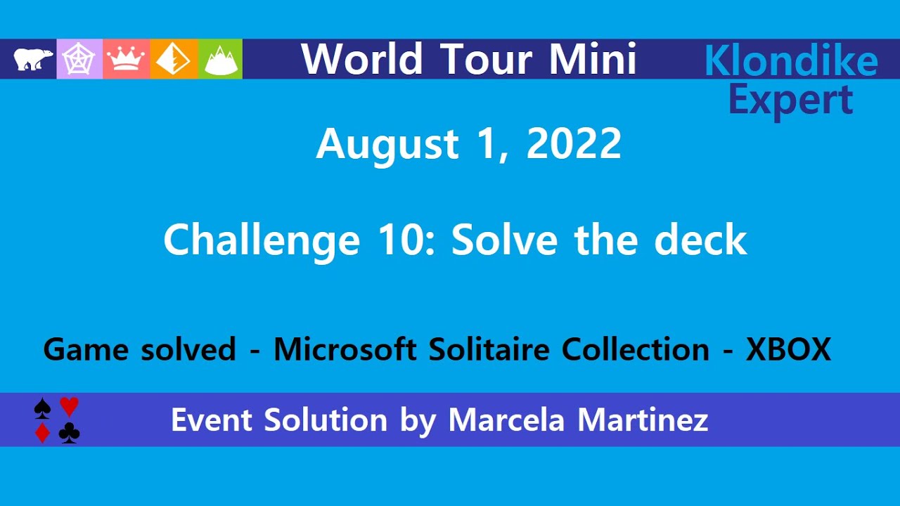 world tour mini challenge 10