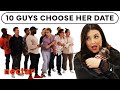 10 guys choose her perfect match | versus 1