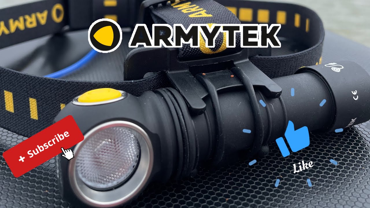 Armytek headlight. Lanterna frontala premium prezentare generala