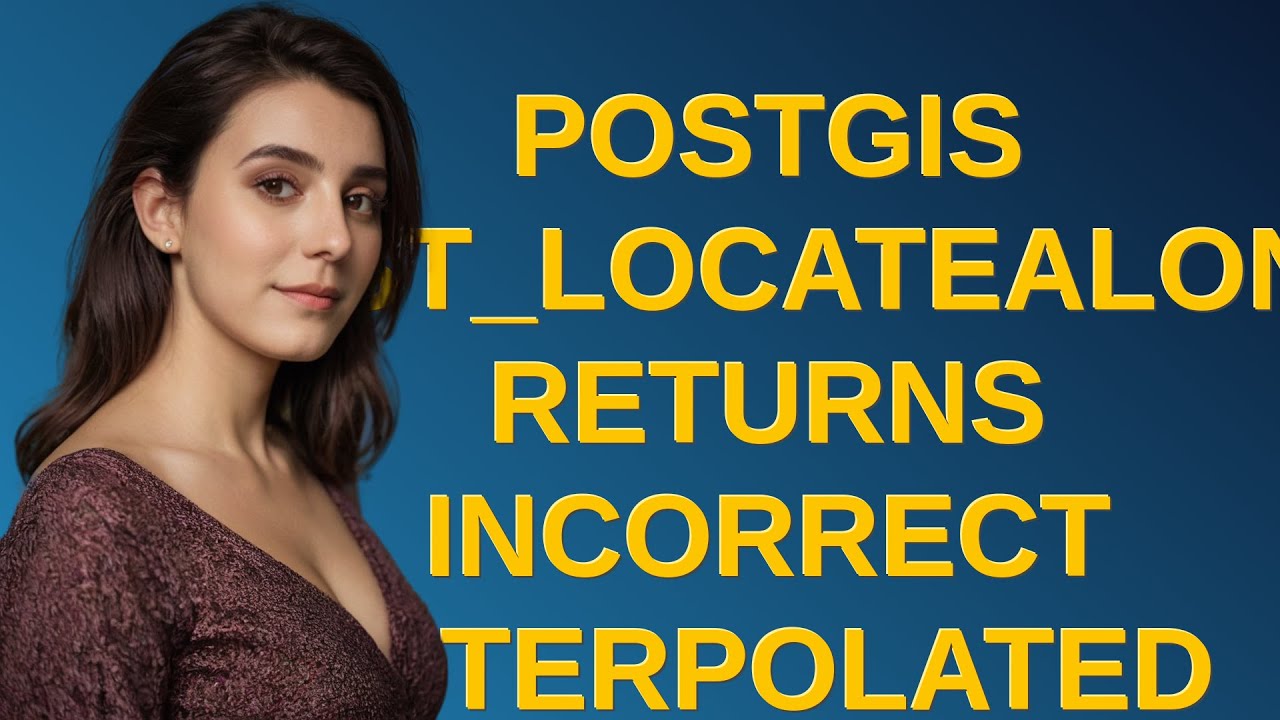 Gis: PostGIS ST_LocateAlong returns incorrect interpolated Points