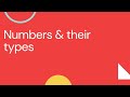 Numbers and their types