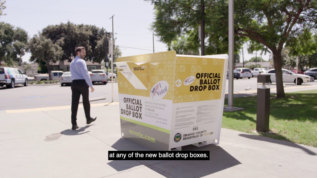 Ballot Drop Boxes - Open Captions
