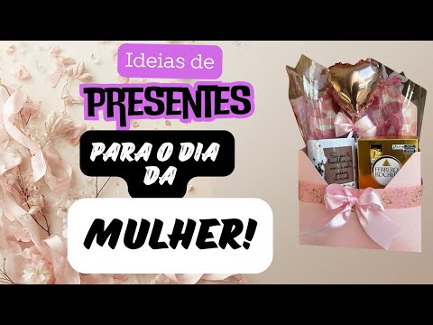 Como Fazer Presente LINDO e BARATO para Vender no Dia da Mulher / passa a passo 2026