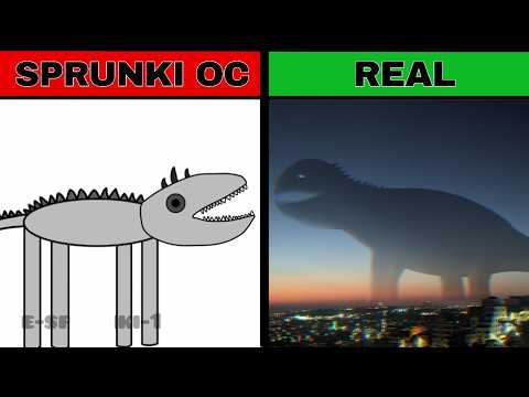 My Sprunki OC: Behemoth (From Trevor Henderson) in Real Life