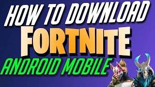 How To Download Fortnite Samsung - 