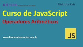 05 - JavaScript Course - Arithmetic Operators