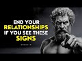 8 SIGNS That You SHOULD END EVERY RELATIONSHIP – Even From Family or Friends | STOICISM