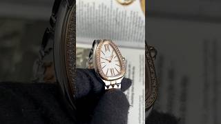 BVLGARI SERPENTI SEDUTTORI TWOTONE ROSEGOLD WHITE DIAL DIAMOND BEZEL (2026)