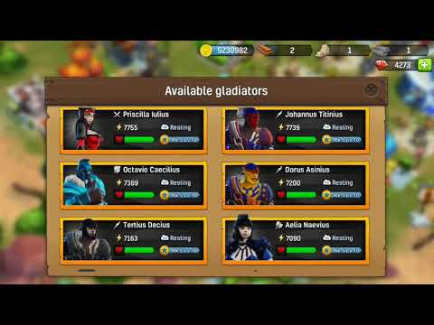 Gladiator heroes open a premium statue 3rd attempt