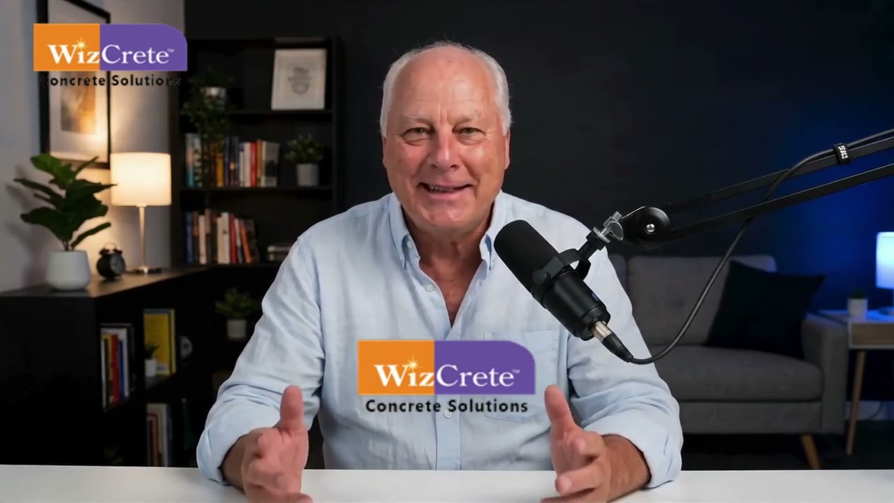 Wizcrete concrete resurfacing video — transform old concrete without the cost of replacement