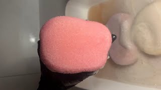 ASMR Dettol x Soft Epoxy Sponges 🫧 Sudsy Squeezing  screenshot 2