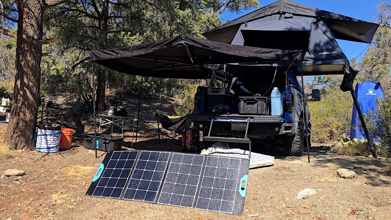 Can a Budget Solar Setup Power a Weekend of Camping? — Auto Journey (video thumbnail)