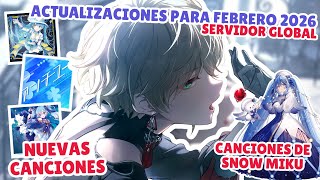 Actualizaciones para Colorful Stage Febrero 2026