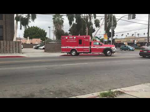 Lafd rescue 246 responding code 3