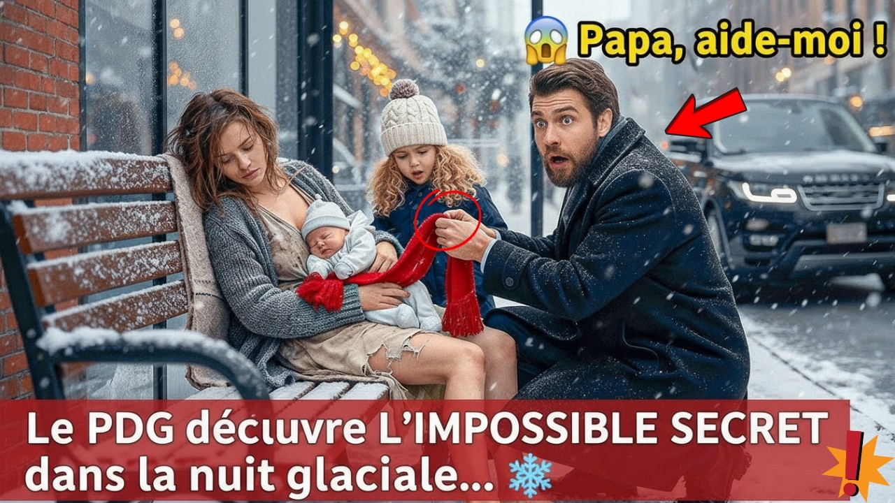 « Aide-moi papa » cria la fillette… le PDG ignorait ce secret dans la nuit de neige