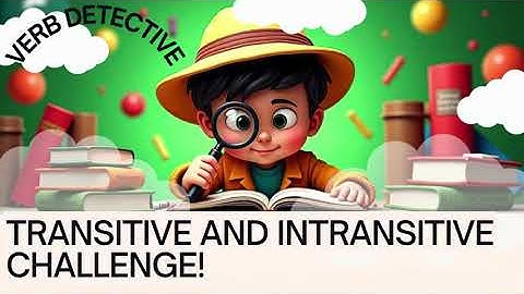 TRANSITIVE AND INTRANSITIVE VERBS | Quiz | ENGLISH GRAMMAR