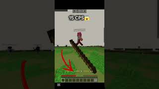 CPS RECORD ON MOBİLE😱?|Pocket Edition Combo#zeqapvp#minecraft#combo#butterflyclick #clutch