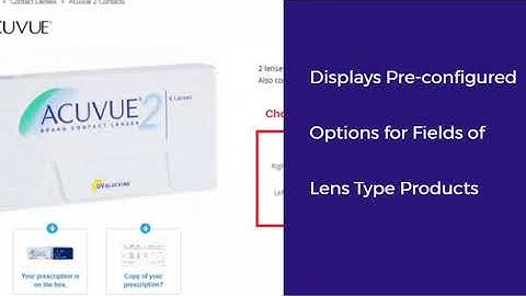 WOOCOMMERCE CONTACT LENSES PRESCRIPTION PLUGIN  - ADD VALUE TO YOUR E-SHOP